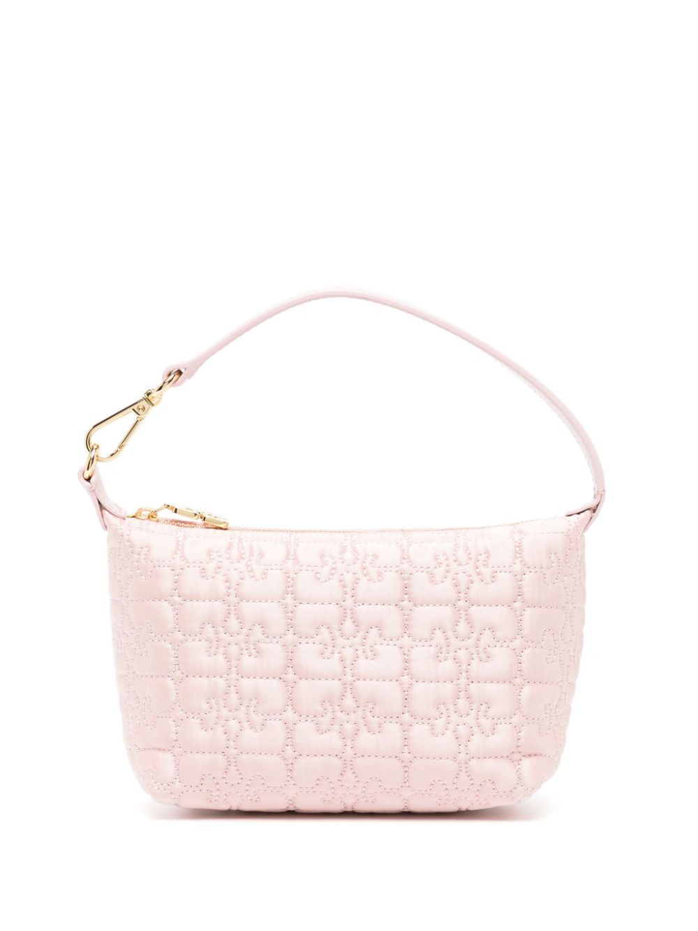 GANNI Small Butterfly Satin Shoulder Bag - Farfetch | Farfetch Global