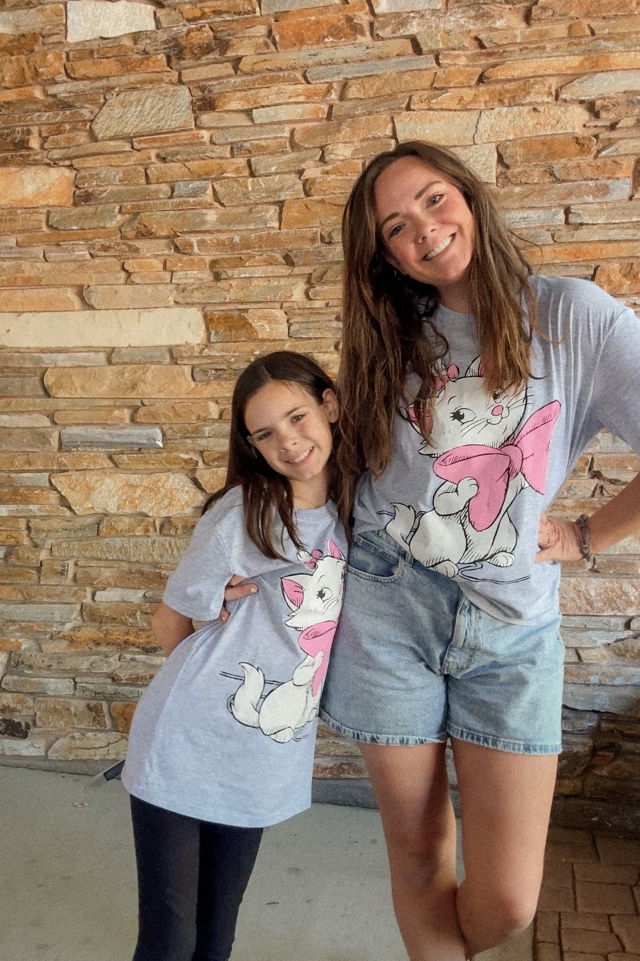 Had to match with my girl, in our $8 Aristocats tees! Recent Walmart find- I got her the XXS and I’m in the XL! Size up for women, and way down for little girls 😂

#LTKFindsUnder50 #LTKFamily #LTKSaleAlert