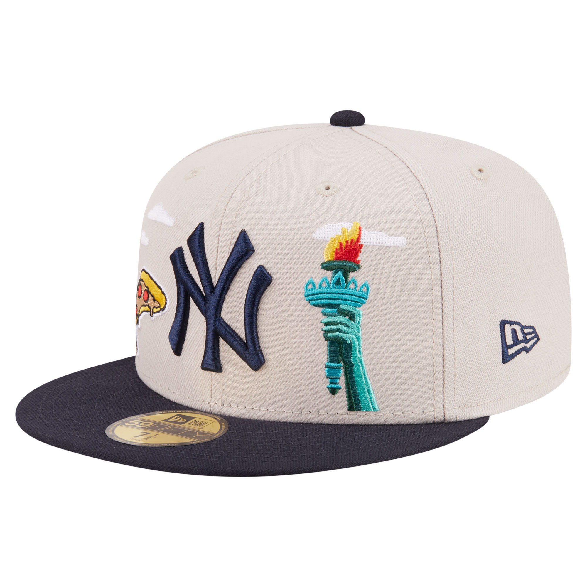 Men's New Era  Khaki New York Yankees City Icon 59FIFTY Fitted Hat | Fanatics