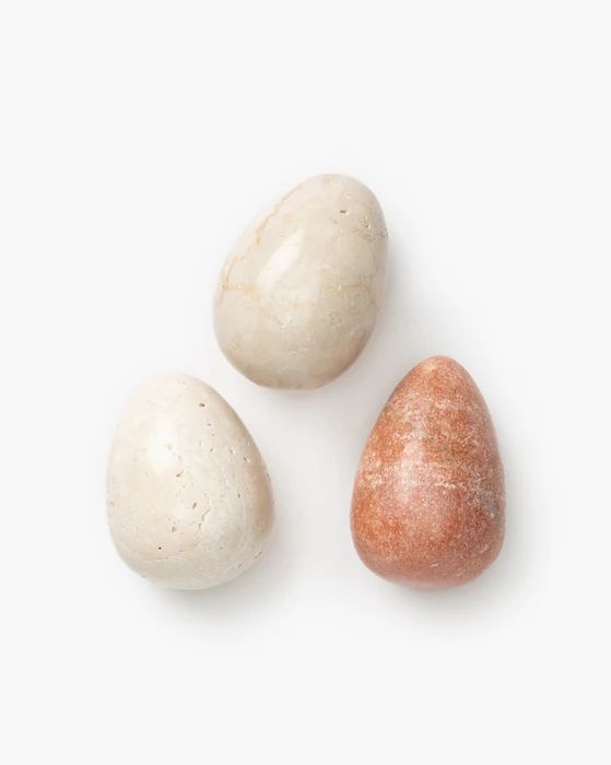 Marble Eggs (Set of 3) | McGee & Co.