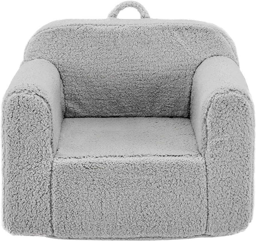 Ulax Furniture Kids Armchair Toddler Couch Baby Sofa Chair with Sherpa Fabric for Boys and Girls ... | Amazon (US)