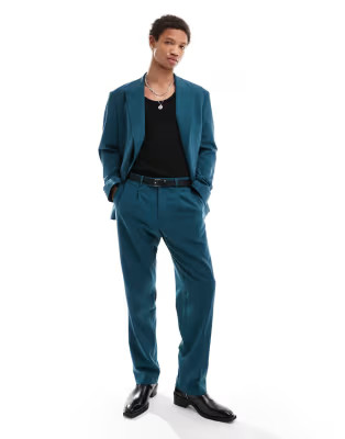 Viggo suit in petrol blue | ASOS (Global)
