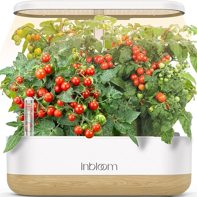inbloom Hydroponics Growing System 12 Pods, Indoor Herb Garden with LEDs Full-Spectrum Plant Grow... | Amazon (US)