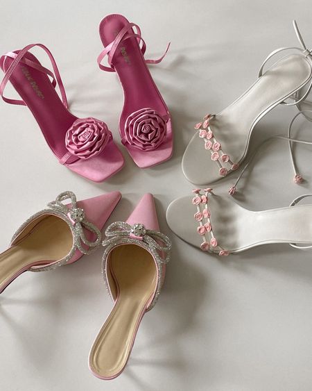 A garden of pink shoes 👠 

#LTKshoecrush