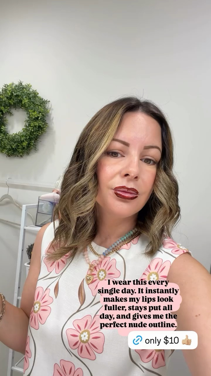 I wear this every single day. It instantly makes my lips look fuller, stays put all day, and gives me the perfect nude outline.

#LTKSaleAlert #LTKSeasonal #LTKBeauty