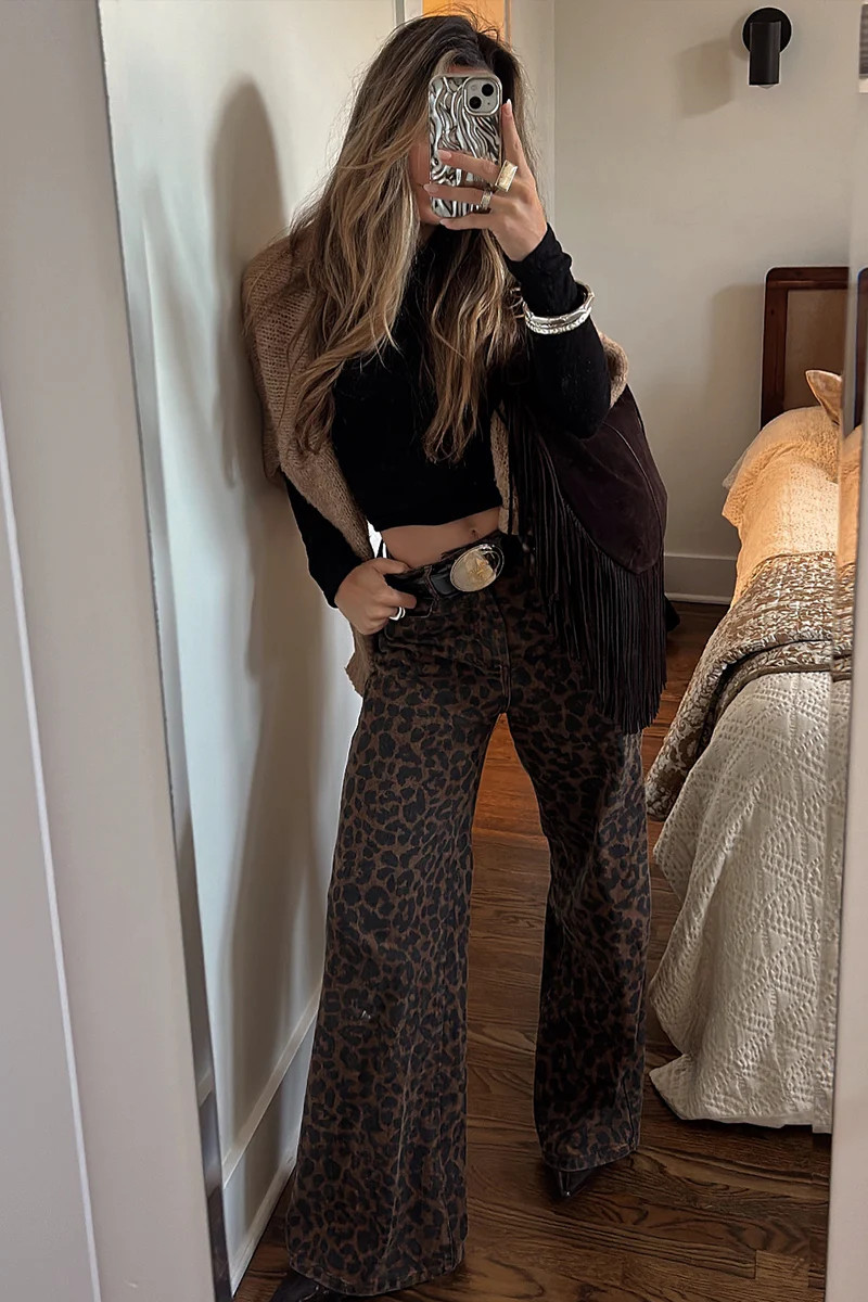 Midland Leopard Print Pant | 12th Tribe