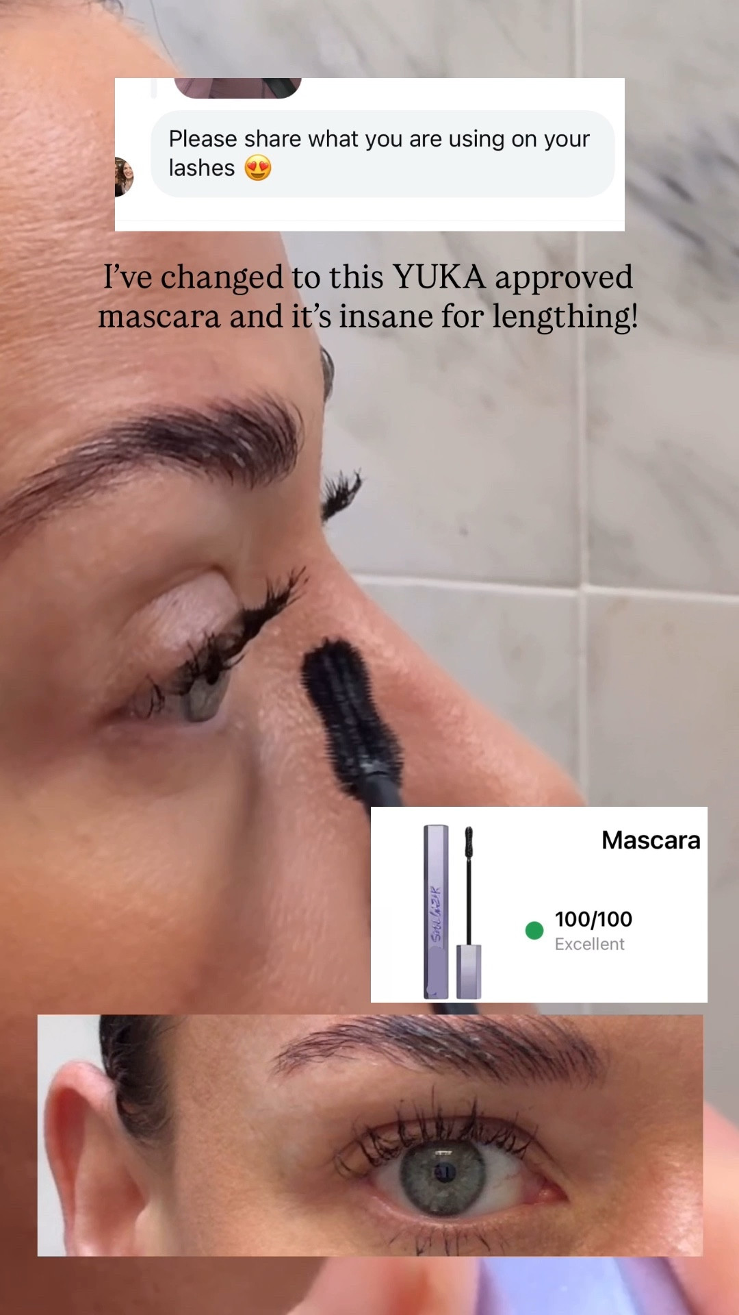 The most amazing mascara and it’s 100 score on YUKA!! No nasties 

#yuka #mascara #nontox 

#LTKeurope #LTKuk #LTKbeauty