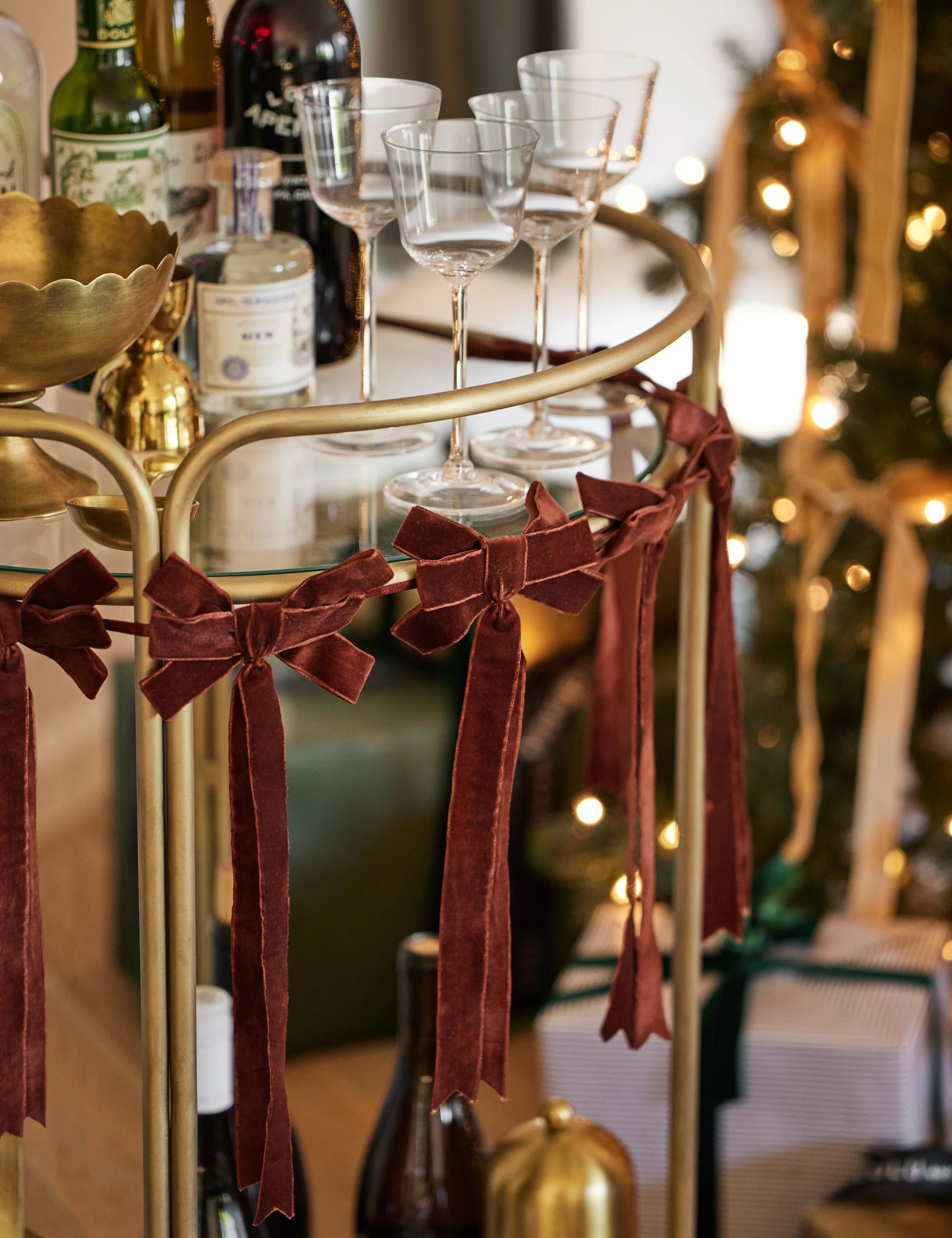 Mauree Velvet Garland | Lulu and Georgia 