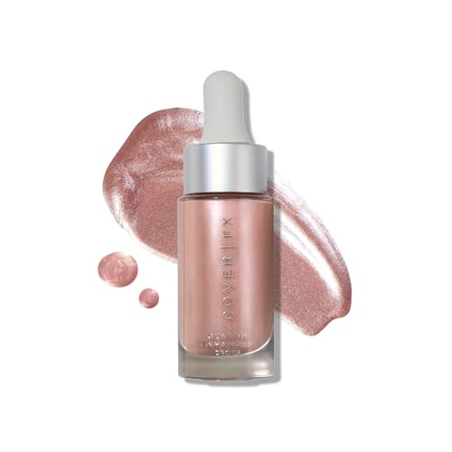 COVER FX Custom Enhancer Drops - Blossom: Soft Pink Finish - 15mL - Radiant Glow - Liquid Highlighter | Amazon (US)