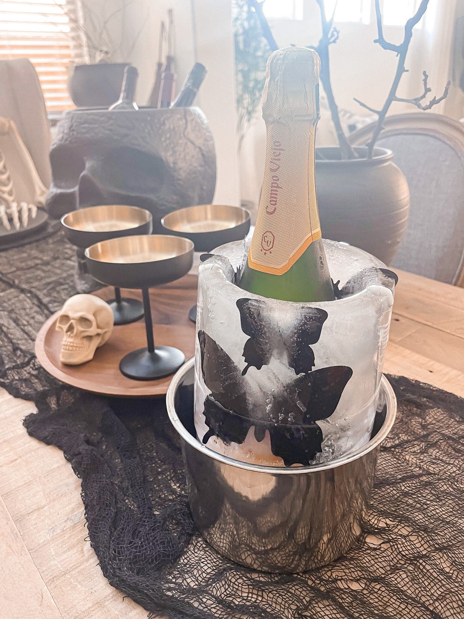 Spooky Halloween wine chiller/ ice mold - perfect for your halloween party! 

#LTKHome #LTKSeasonal #LTKSaleAlert