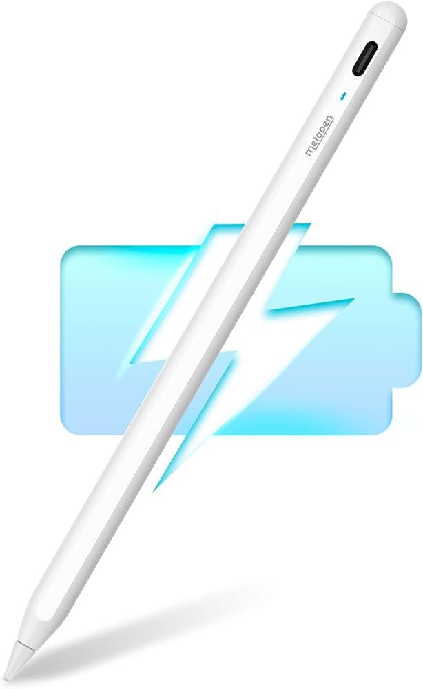 Metapen Pencil A8 for Apple iPad 2018-2024, (0.1mm Pixel Precise) 2X Faster Charge, Tilt Sensitiv... | Amazon (US)