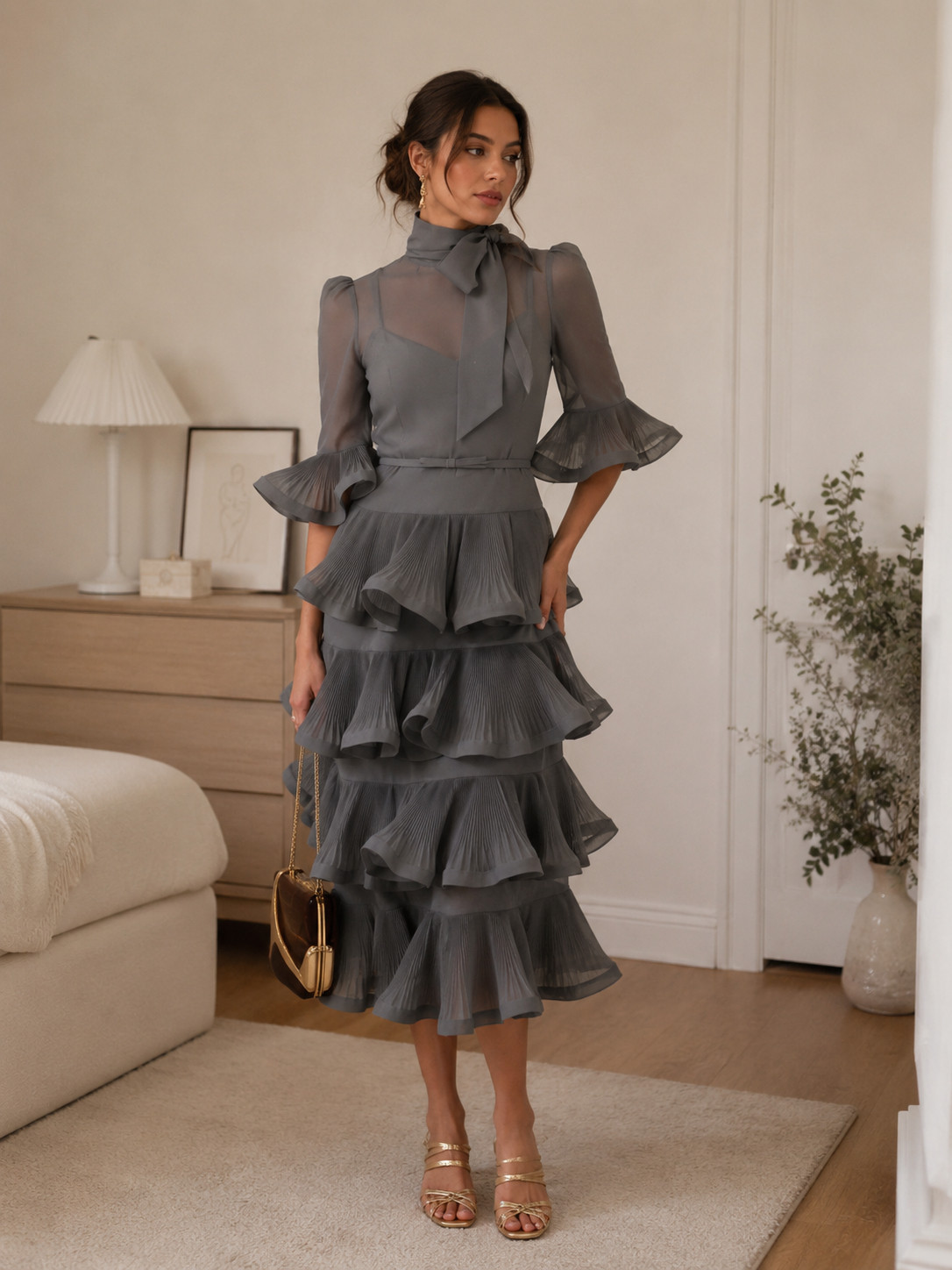 Okay, the ruffles on this Zimmermann dress are everything 🩶 It’s such a fun statement dress without feeling over the top. Pair it with strappy heels and a small bag for the cutest fall wedding guest look.

#Zimmermann #FallWeddingGuest #WeddingGuestDress #RuffleDress #FallFashion #FallWedding #WeddingGuestOutfit #AutumnStyle #USAStyle #FashionInspo #LTKFashion 

 #LTKootd #LTKSeasonal #LTKWedding