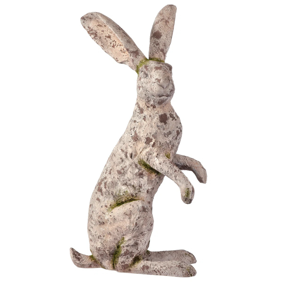 19" Resin Mossed Bunny | Wayfair North America