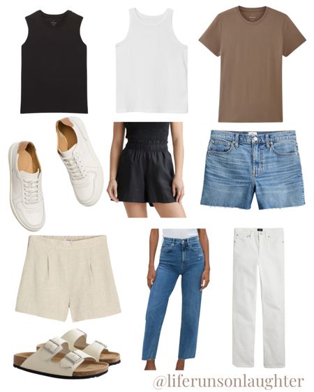 Essentials to build your simple summer wardrobe  

#LTKover40 #LTKSeasonal #LTKstyletip