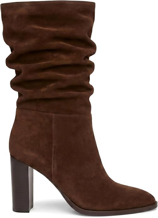 Pointed Toe High Heel Boots with Slouch Design and Side Zipper , Perfect for Parties, Work and Ev... | Amazon (US)