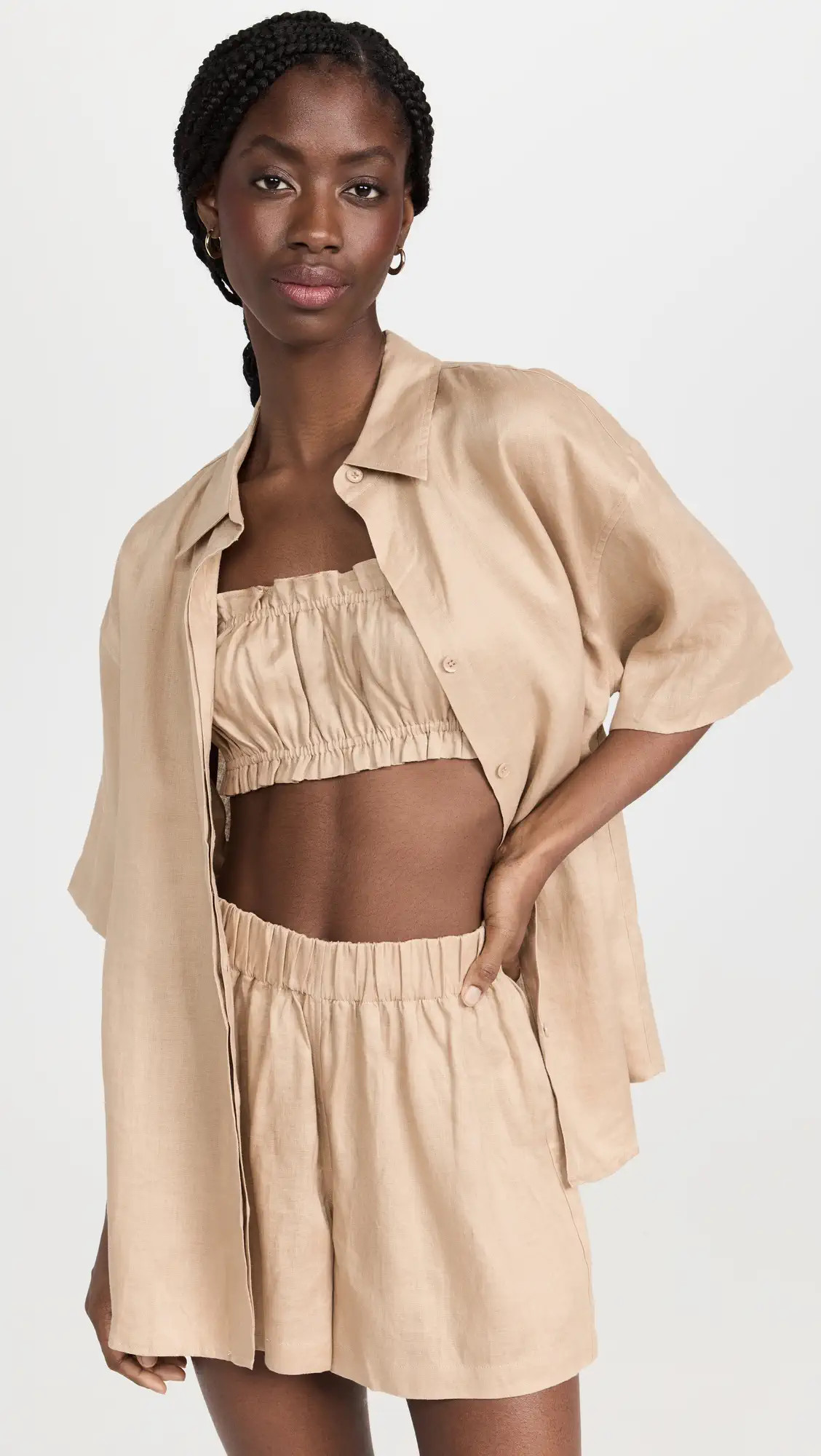 Linen Solid 3 Piece Set | Shopbop