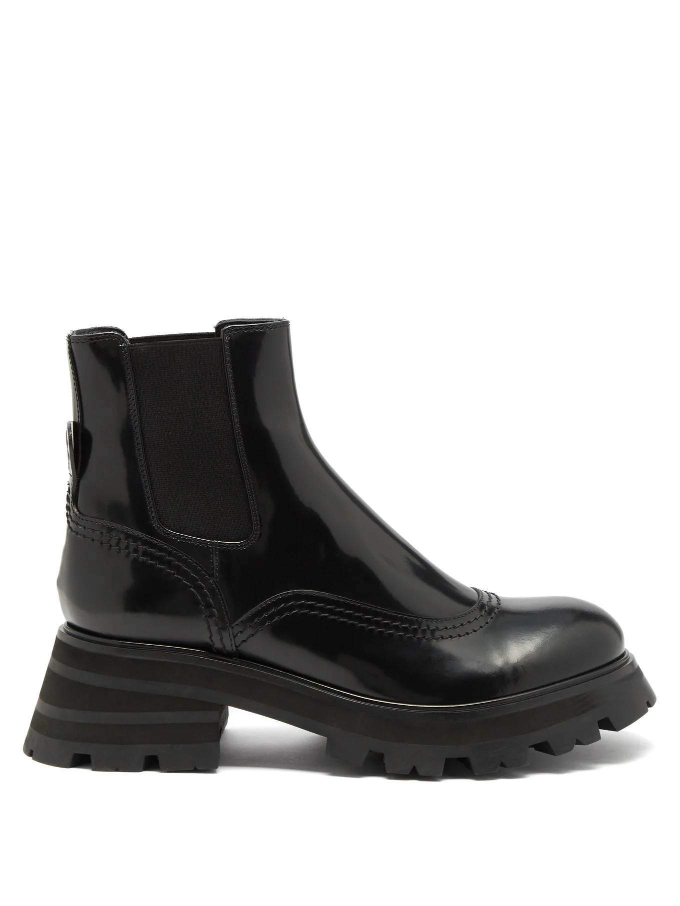 Wander exaggerated-sole leather Chelsea boots | Matches (UK)