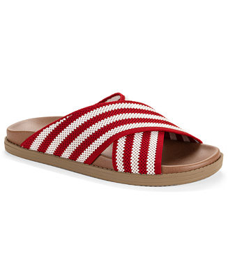 Style & Co Women's Roryy Knit X-Band Footbed Sandals, Macy's Exclusive - Macy's | Macy's