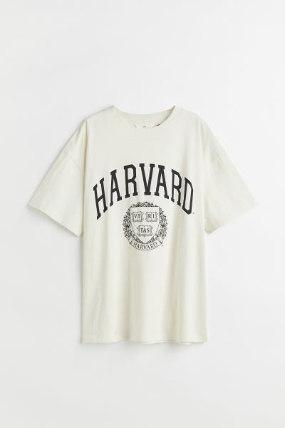 Oversized Printed T-shirt | H&M (US + CA)