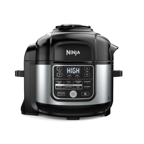 Ninja Foodi PRO 10-in-1 Pressure Cooker, 6.5-Quart, with Air Fry, TenderCrisp Technology, Slow Cook, Steam, Sous Vide, Ceramic-Coated Nonstick, PTFE/PFOA Free, Dishwasher Safe. | Amazon (US)