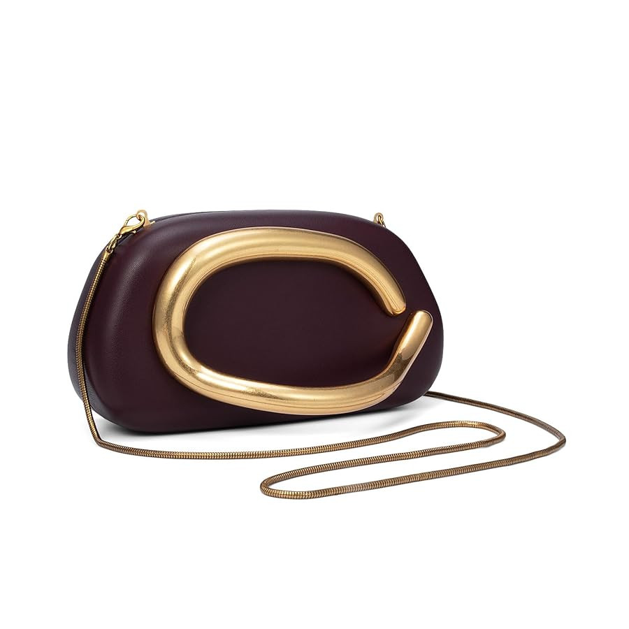 Gelory PU Leather Clutch Bag for Women, Evening Handbags with Detachable Chain, Crossbody Shoulde... | Amazon (UK)
