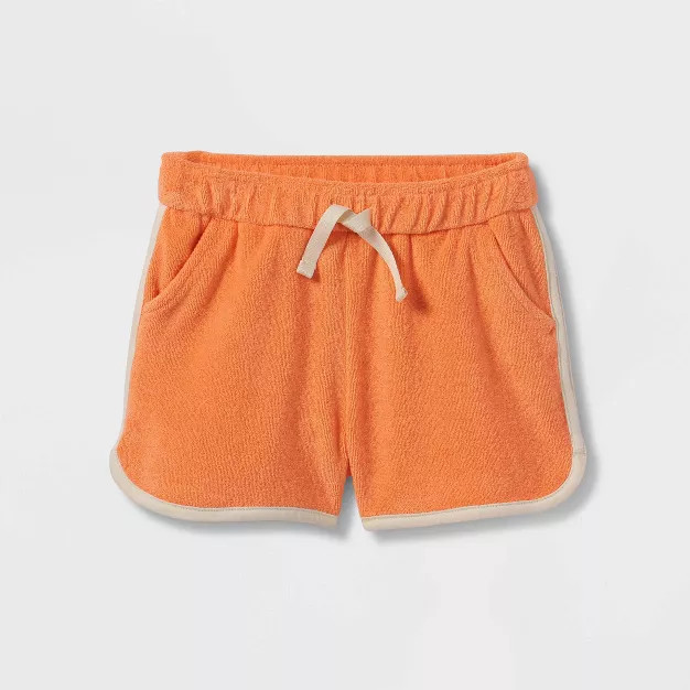 Toddler Girls' Solid Pull-On French Terry Shorts - Cat & Jack™ | Target