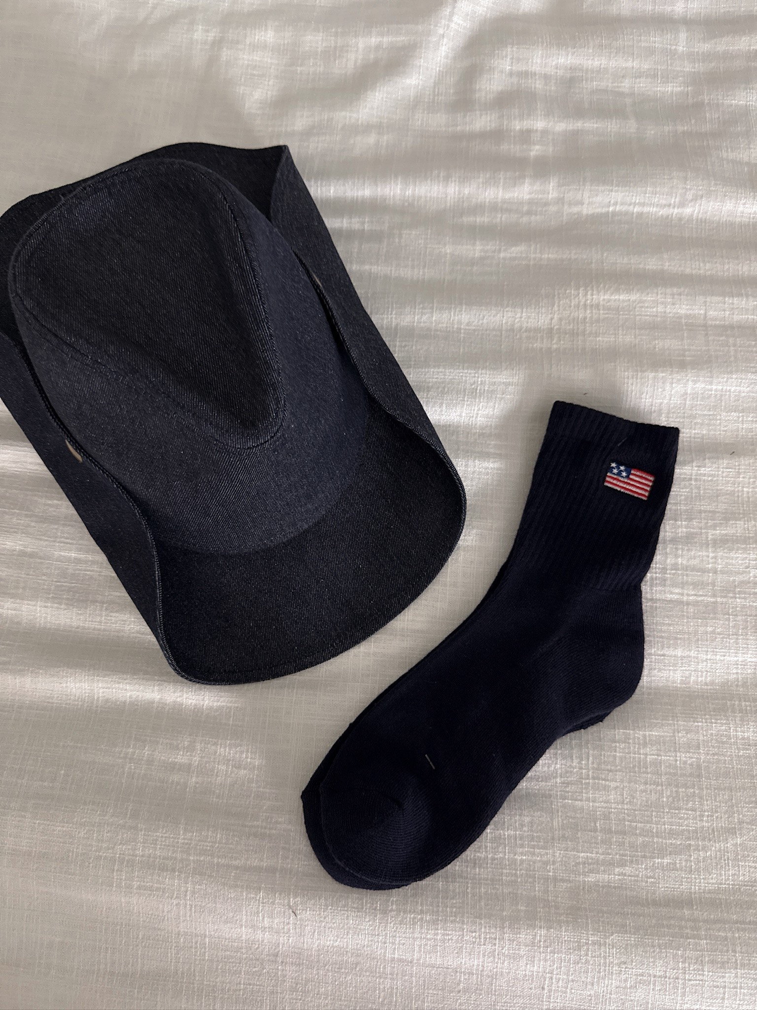 Americana Summer accessories at @Target 🇺🇸 

Denim hat and navy flag socks

#LTKootd #LTKSeasonal