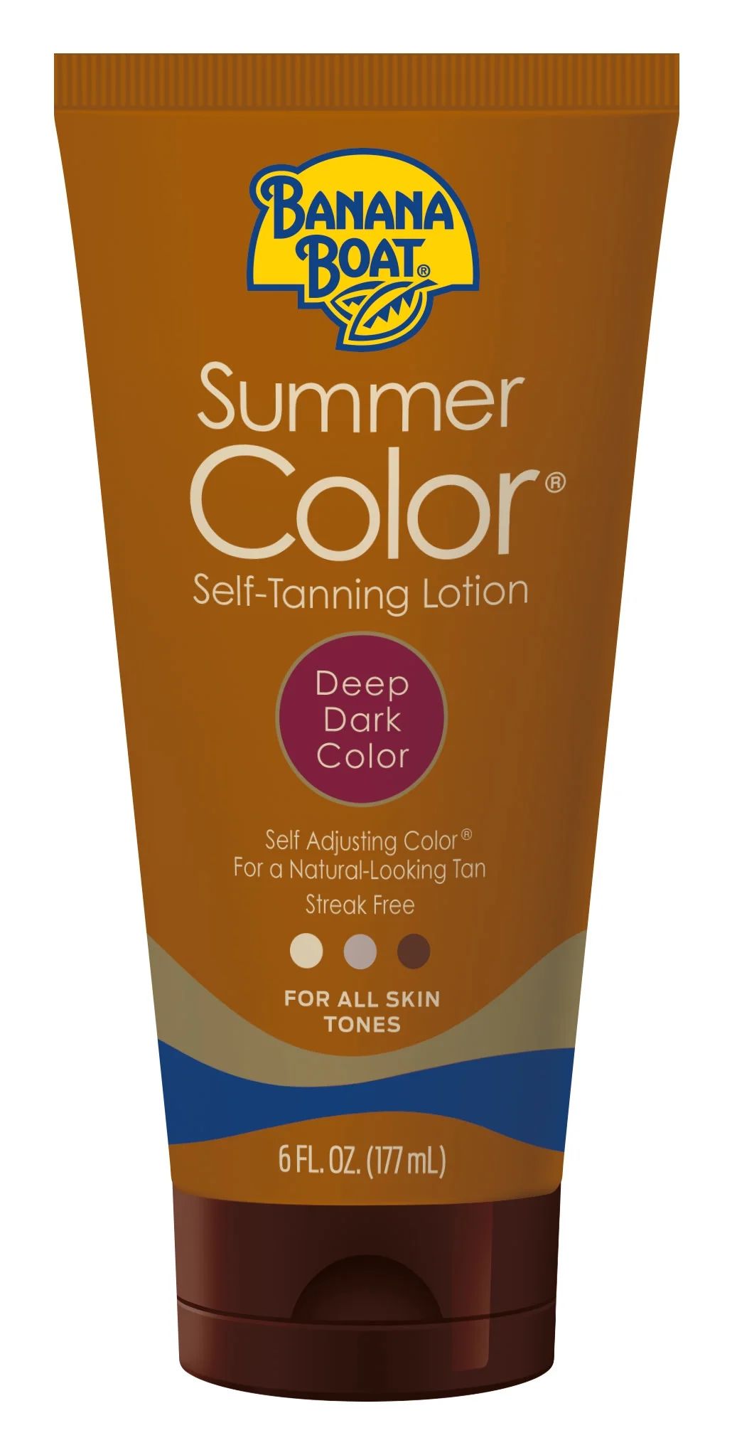Banana Boat Summer Color Self Tanning Lotion, Dark Tanning Lotion, 6oz | Walmart (US)