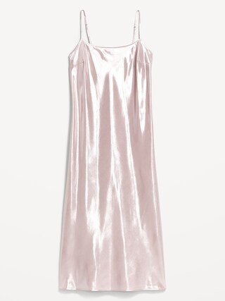 Shine Satin Maxi Dress | Old Navy (US)