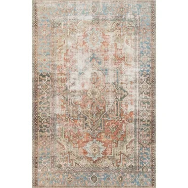 Loloi II Loren Collection LQ-03 Sand / Taupe Oriental Area Rug 5'-0" x 7'-6" - Walmart.com | Walmart (US)