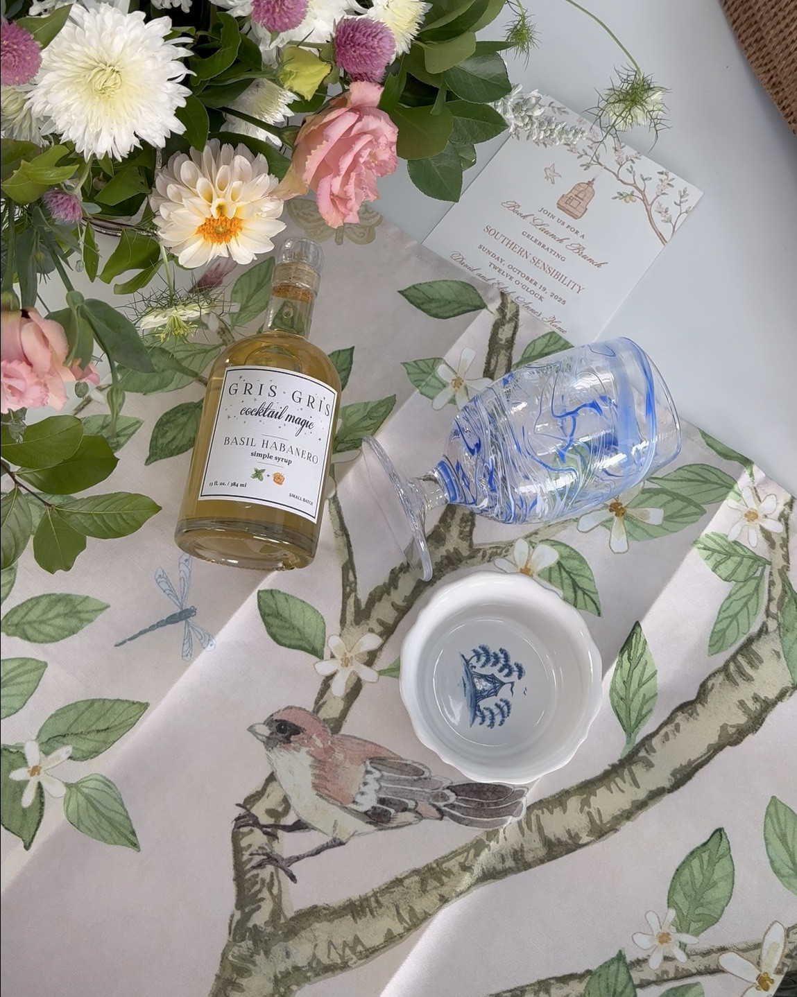 Details make the difference. We used all of these pieces for my Book Launch Brunch  