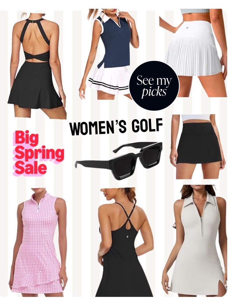 Spring Golf Outfits You'll Wear On & Off the Course

Spring golf style just got an upgrade sit Sharing my favorite flattering, performance-ready golf dresses + skorts that are perfect for the course and everyday wear. Lightweight, breathable, and seriously chic-these pieces will have you looking put together from tee time to brunch.
Think:
V Built-in shorts
V Sweat-wicking fabric
V Figure-flattering fits
V Easy neutral + classic color combos
Whether you're playing 18 holes or just love an elevated athleisure look, these are my go-to spring picks you'll wear on repeat.
Tap to shop my favorites before they sell out  

#LTKSaleAlert #LTKActive #LTKSeasonal