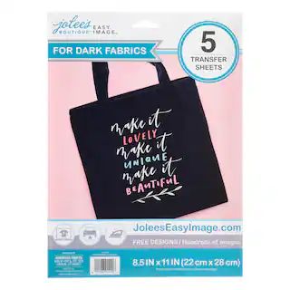 Jolee's Boutique® Iron-on Transfer Paper for Colored Fabric | Michaels | Michaels Stores
