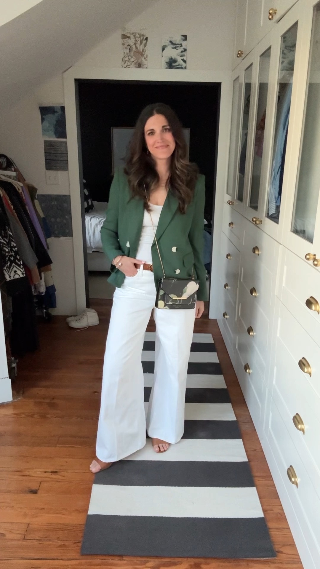 Date night look where I was accidentally on-theme for Masters Weekend ⛳️

#LTKover40 #LTKSeasonal #LTKVideo