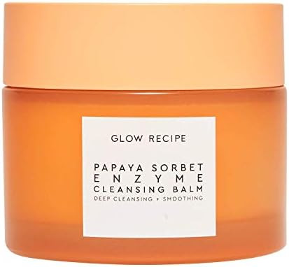 Glow Recipe Papaya Cleansing Balm - Exfoliating Enzyme Cleansing Balm + Makeup Remover for Clean,... | Amazon (US)