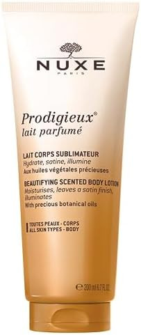 NUXE Prodigieux Beautifying Scented Body Lotion, Satin Finish Moisturizer with Coconut, Argan and... | Amazon (US)