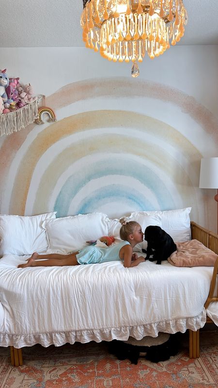 Toddler girl little girls room rooms wallpaper wall mural kids organization 

#LTKkids #LTKfamily #LTKhome