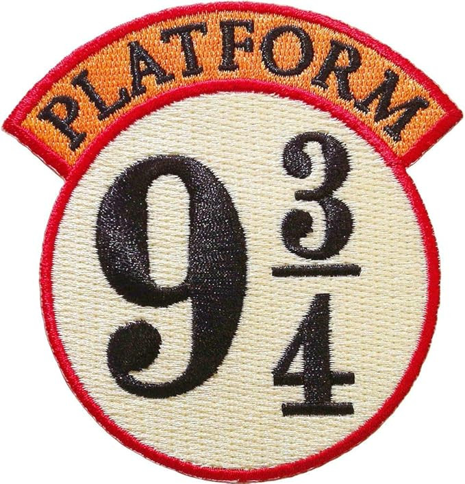 Ata-Boy Harry Potter 9 3/4 Hogwarts Express Officially Licensed Patch, Pin and More! | Amazon (US)