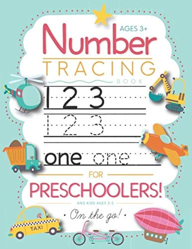 Number Tracing Book for Preschoolers and Kids Ages 3-5: Trace Numbers Practice Workbook for Pre K... | Amazon (US)