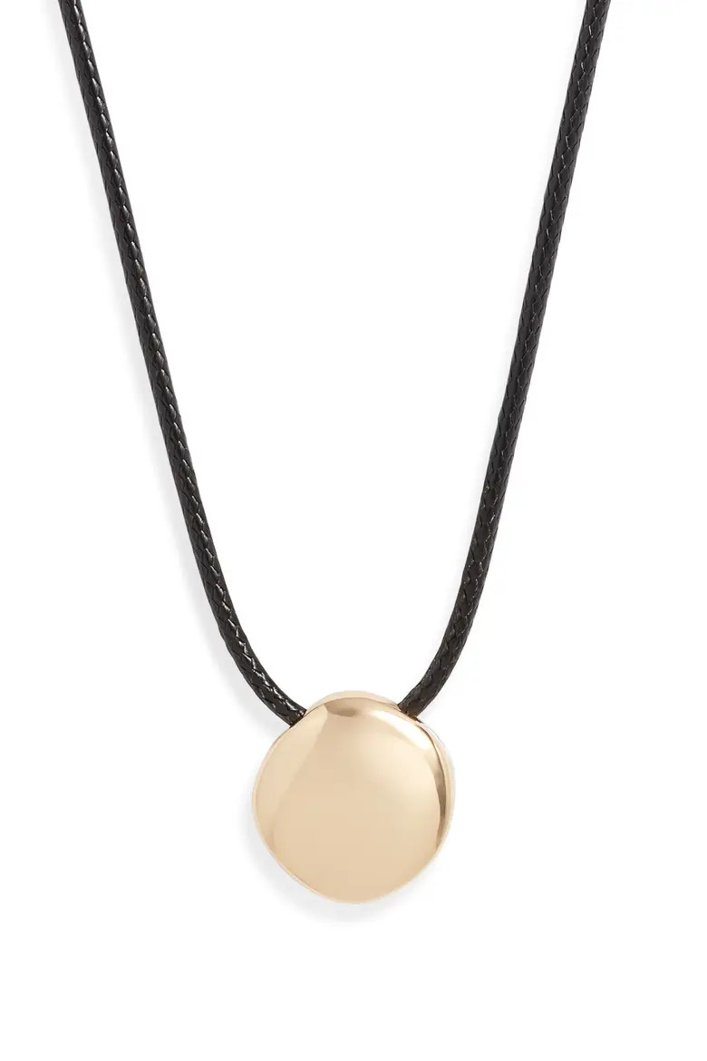 Reversible Polished Orb Cord Necklace (Women) | Nordstrom | Nordstrom