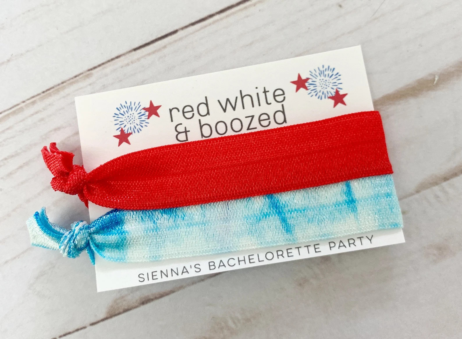 Fourth of July Bachelorette Red White and Boozed Patriotic Party Favor Wed White and Boozed Fourt... | Etsy (US)