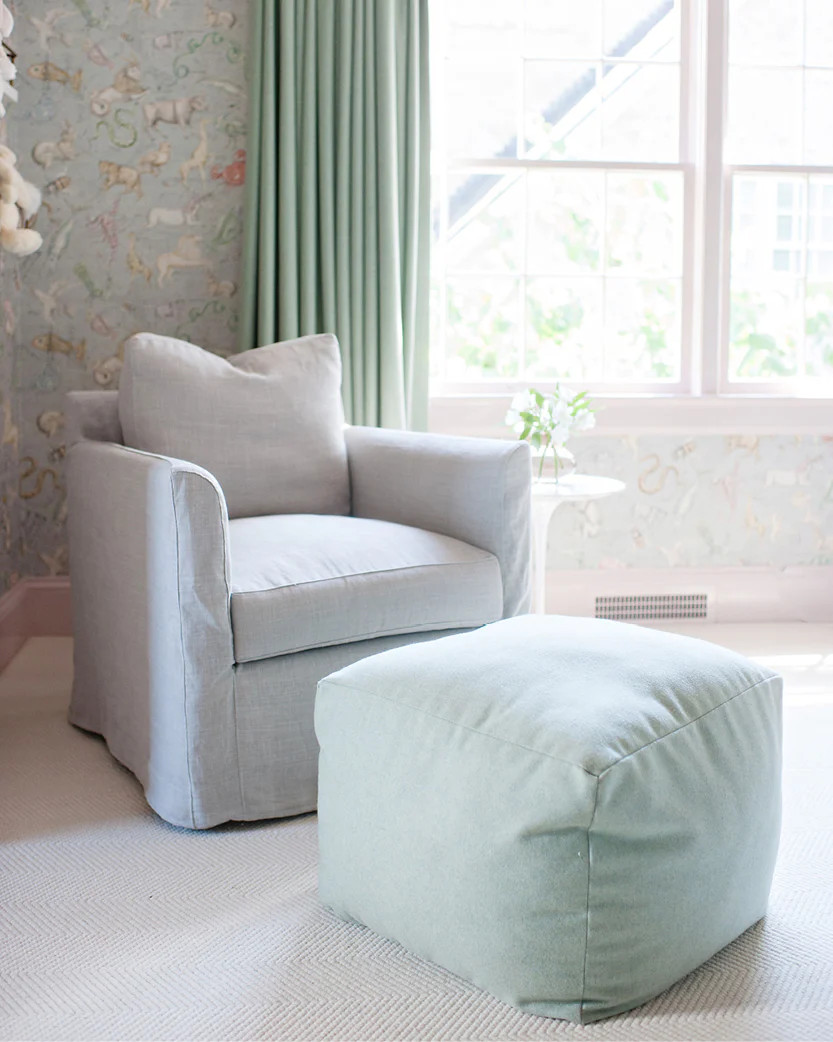 The Slipcovered Hadley Swivel or Swivel Glider | coley home