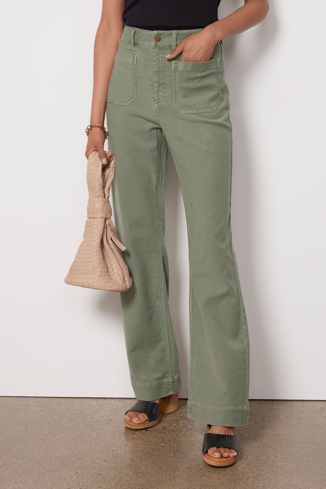 FAHERTY Stretch Terry Wide Leg Pant | EVEREVE | Evereve