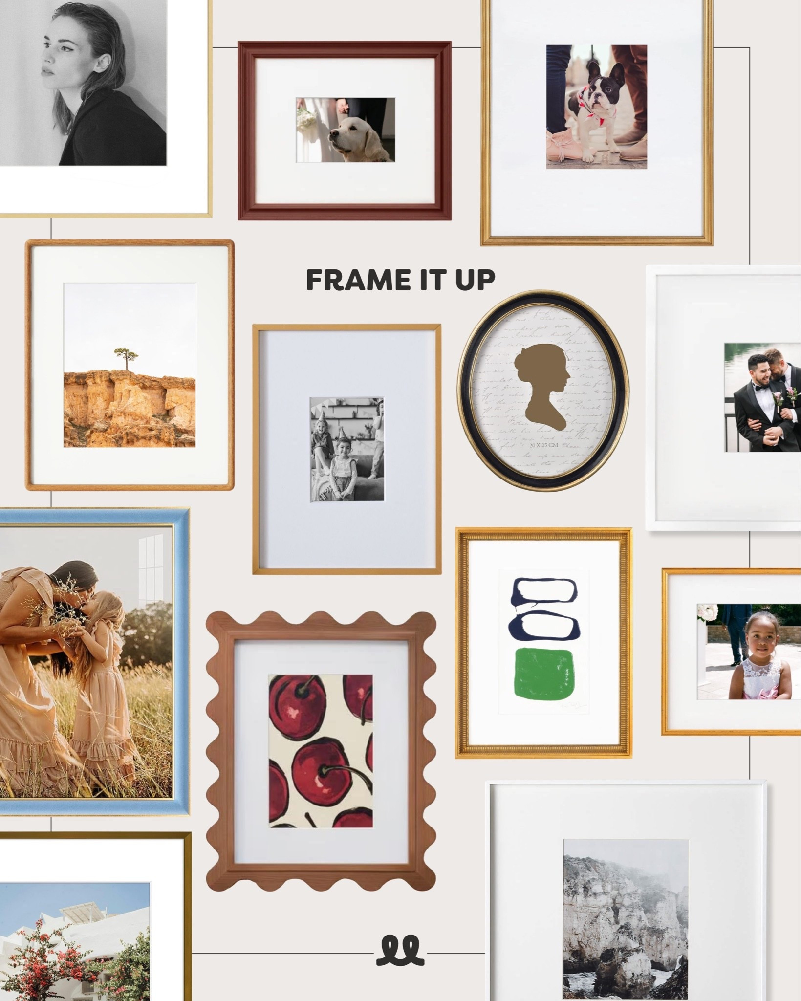 Favorite frames we’ve used in our gallery wall and more around our home

#LTKHome