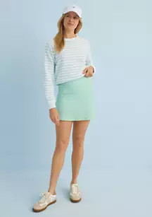 Crown & Ivy™ Sewing Down South x Crown & Ivy™ Women's Marthay Flounce Skort | Belk