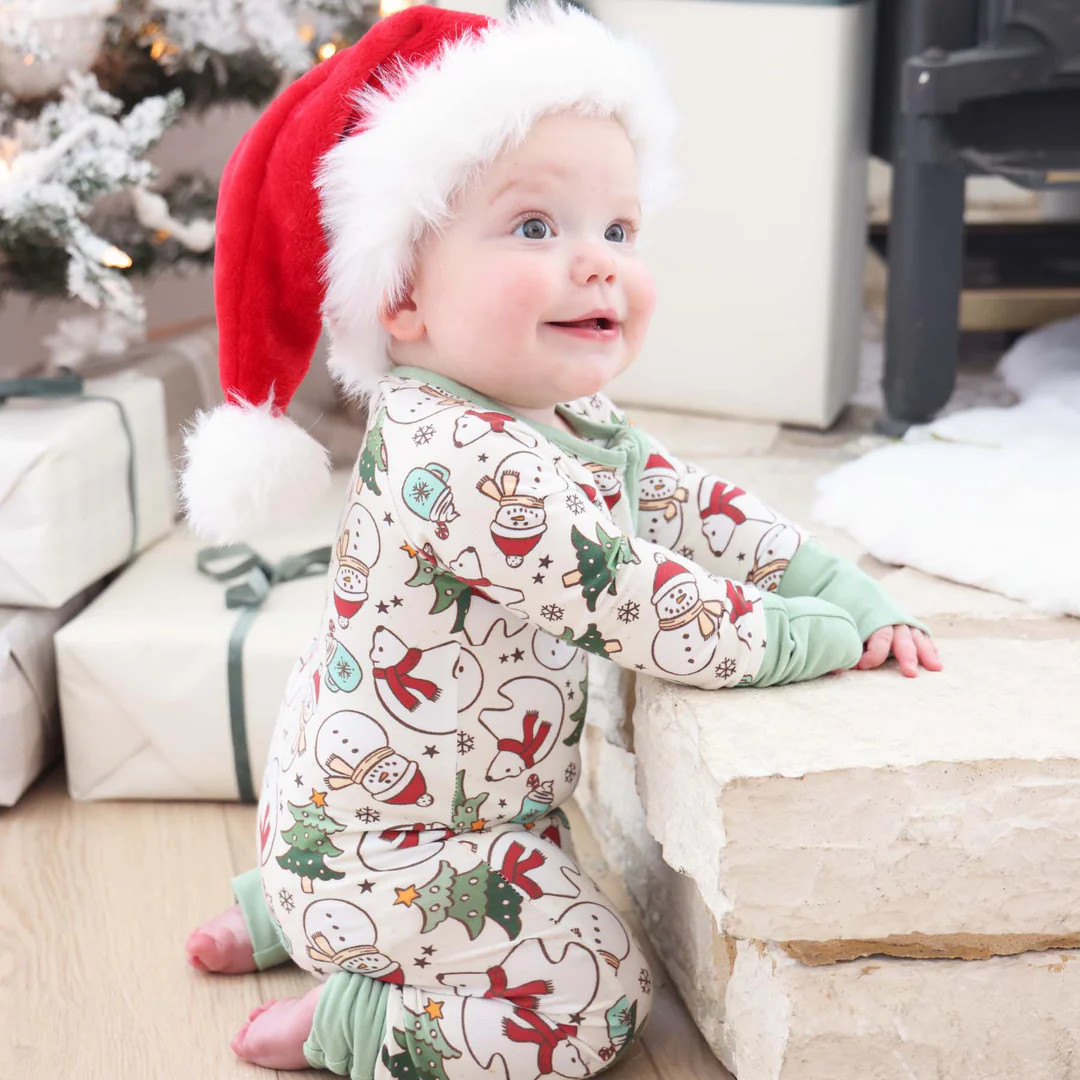 Beary & Bright Convertible Zip Romper | Caden Lane