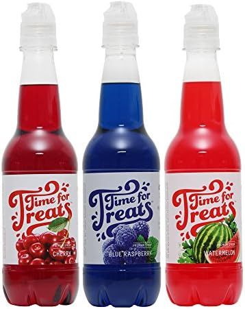 Amazon.com: Time for Treats Snow Cone Syrup, 16.9 oz, (Variety 3 Pack) : Everything Else | Amazon (US)