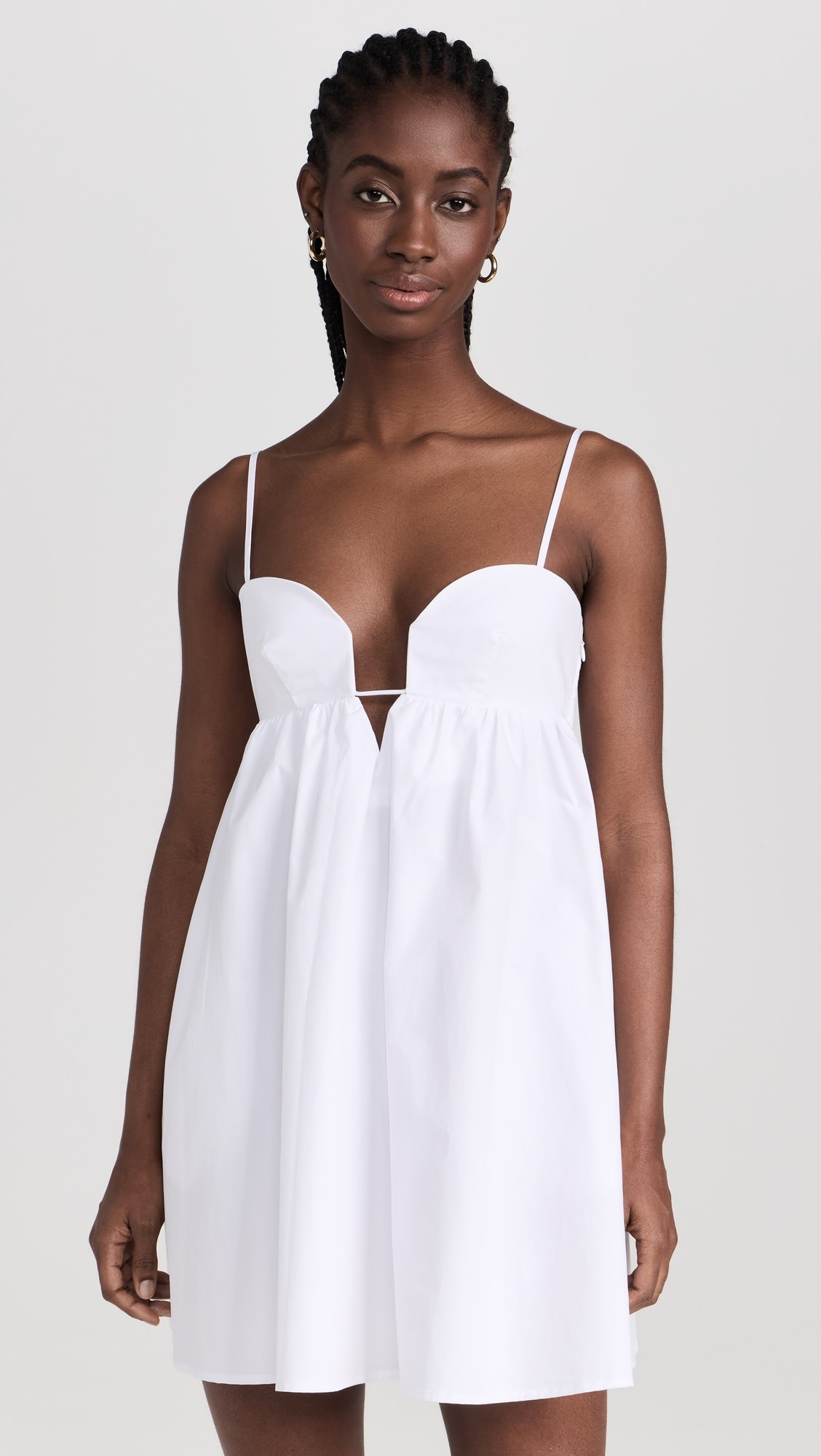 Poplin Square Wire Dress | Shopbop