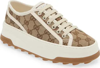 Gucci GG Canvas Platform Sneaker (Women) | Nordstrom | Nordstrom