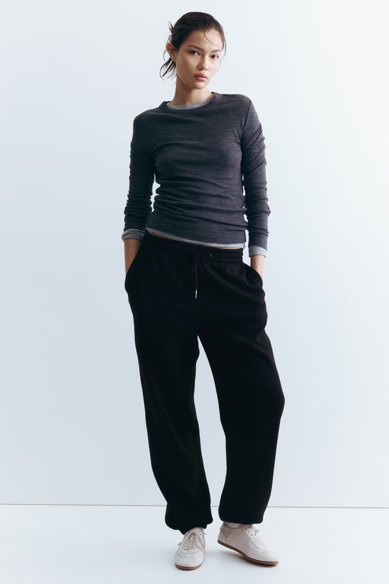 Cotton-blend sweatpants | H&M (UK, MY, IN, SG, PH, TW, HK)